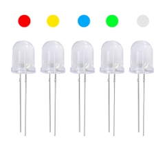 Combo 10 Con LED Siêu Sáng Phi 10 (10mm) Các Loại Màu