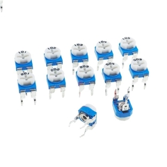 Biến Trở Tam Giác RM065 100R 200R 500R 1K 2K 3K 5K 10K 20K 50K 100K 200K 500K 1M 2M - VR Xanh Trắng