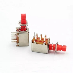 Công Tắc ON - OFF A03-03 6P Nhấn Giữ Chất Lượng Cao Màu Đỏ