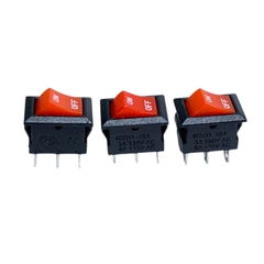10 Chiếc Công Tắc Bập Bênh 2 Chân và 3 Chân KCD11 - 101 3A 250V - 6A 125V Kích Thước 10 x 15MM Loại Tốt