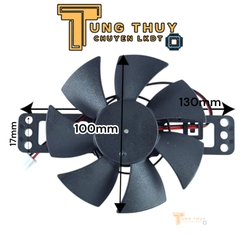 Quạt Tản Nhiệt Bếp Từ 18VDC Sải Cánh 10cm