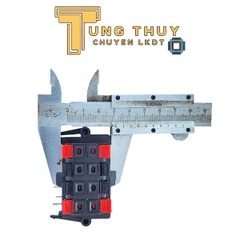 Trạm Loa 8 Chân WP8-2 – Kẹp Dây Loa Nhanh 55x31mm – Jack Cắm Loa 8 Chấu – Hàng Bền, Chắc Chắn