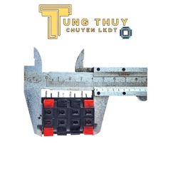 Trạm Loa 8 Chân WP8-2 – Kẹp Dây Loa Nhanh 55x31mm – Jack Cắm Loa 8 Chấu – Hàng Bền, Chắc Chắn
