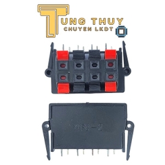 Trạm Loa 8 Chân WP8-2 – Kẹp Dây Loa Nhanh 55x31mm – Jack Cắm Loa 8 Chấu – Hàng Bền, Chắc Chắn