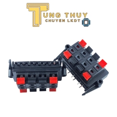 Trạm Loa 8 Chân WP8-2 – Kẹp Dây Loa Nhanh 55x31mm – Jack Cắm Loa 8 Chấu – Hàng Bền, Chắc Chắn