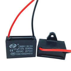 Tụ Quạt Có Dây SENJU CBB61 1uF 1,5uF 2uF 2,5uF 3uF 4uF 5uF 6uF 10uF 12uF 14uF Tụ Khởi Động Quạt Loại Tốt