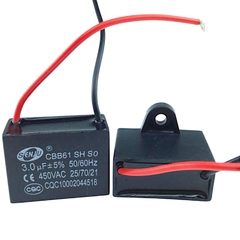 Tụ Quạt Có Dây SENJU CBB61 1uF 1,5uF 2uF 2,5uF 3uF 4uF 5uF 6uF 10uF 12uF 14uF Tụ Khởi Động Quạt Loại Tốt