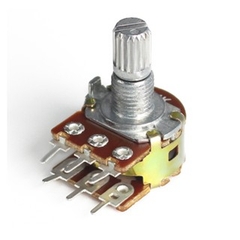 Chiết Áp Đôi, Kép 6 Chân 2 Hàng WH148 cán 15mm