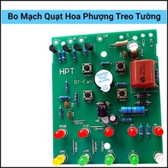 Mạch Quạt Hoa Phượng Treo Tường Chất Lượng Tốt