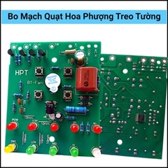 Mạch Quạt Hoa Phượng Treo Tường Chất Lượng Tốt