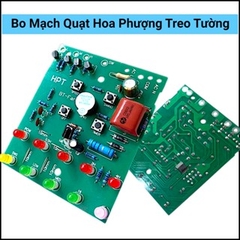 Mạch Quạt Hoa Phượng Treo Tường Chất Lượng Tốt