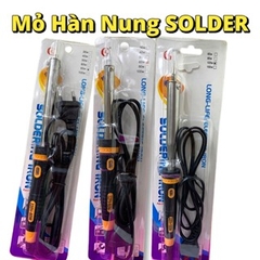 Mỏ Hàn Nung Chuyên Dụng 60w 80w 100w – Tay Cầm Cách Nhiệt