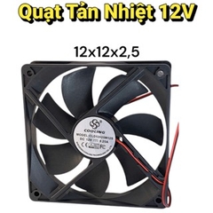 Quạt Tản Nhiệt 12V và 24V Kích Thước12cm x 12cm Loại Tốt
