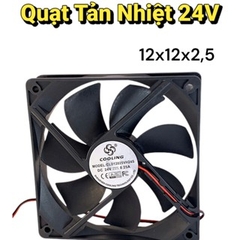 Quạt Tản Nhiệt 12V và 24V Kích Thước12cm x 12cm Loại Tốt