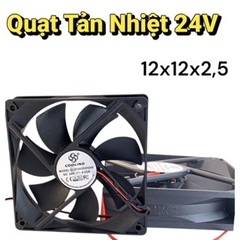 Quạt Tản Nhiệt 12V và 24V Kích Thước12cm x 12cm Loại Tốt