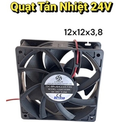 Quạt Tản Nhiệt 12V và 24V Kích Thước12cm x 12cm Loại Tốt