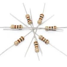 Điện Trở Vạch 1/4W 5% Các Giá Trị Từ 0,5R - 75K Gói 100 Con