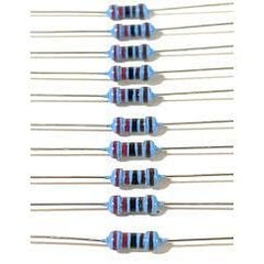 Điện Trở 1/2W Rời Sai Số 5% Các Chỉ Số Từ 1Ω - 1M Túi 50 Con