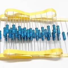 10 Con Điện Trở Vạch 2W Dây Xanh Sai Số 1% Các Chỉ Số Từ 0Ω1 - 2M