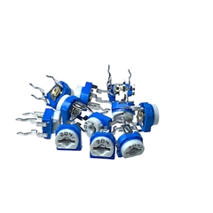 Biến Trở Tam Giác RM065 100R 200R 500R 1K 2K 3K 5K 10K 20K 50K 100K 200K 500K 1M 2M - VR Xanh Trắng