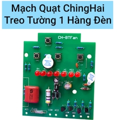 Mạch Quạt ChingHai Treo Tường 1 Hàng Đèn và 2 Hàng Đèn Chất Lượng Tốt