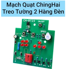 Mạch Quạt ChingHai Treo Tường 1 Hàng Đèn và 2 Hàng Đèn Chất Lượng Tốt