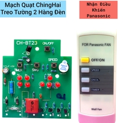 Mạch Quạt ChingHai Treo Tường 1 Hàng Đèn và 2 Hàng Đèn Chất Lượng Tốt
