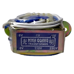 Biến Áp Đối Xứng 6V Minh Quang 850mA và 350mA