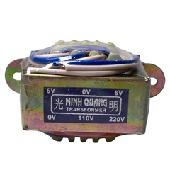 Biến Áp Đối Xứng 6V Minh Quang 850mA và 350mA