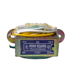 Biến Áp Đối Xứng 15V Minh Quang 850mA và 350mA
