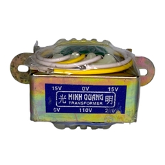 Biến Áp Đối Xứng 15V Minh Quang 850mA và 350mA