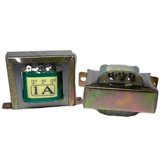 Biến Áp 1A 12v AC vào 220v ra AC 12v 0 12v  Minh Quang