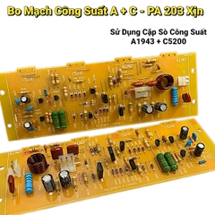 Mạch Công Suất Amly Jaguar PA 203 Chạy Sò A1942 + C5200 Hàng Xịn