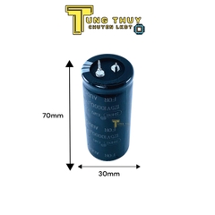 Tụ Lọc Nguồn Amly 10000uF 125v kích thước 30mm x 70mm Loại Tốt