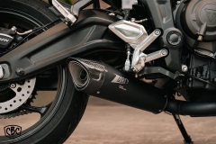 Pô Zard full system Black cho Triumph Trident 660 - 478