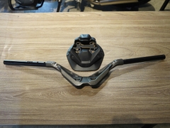 Ghi đong Yamaha X-Max300 Xám đen + nắp chụp nhựa dưới ghi đong - 177