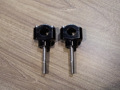 Gù ghi đông 22mm đen bóng (1 cặp) - 367