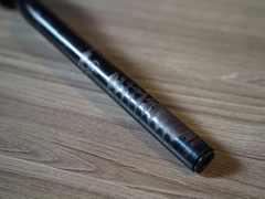 Gù ghi đông + ghi đông zin Triumph T100/T120 màu đen - 440