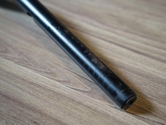 Gù ghi đông + ghi đông zin Triumph T100/T120 màu đen - 440