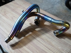 Cổ pô titan custom cho Triumph Scrambler 1200 - 481 KG