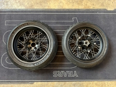 Cặp mâm zin BMW R Ninet Classic + vỏ Michellin Road 5 - 552 KG