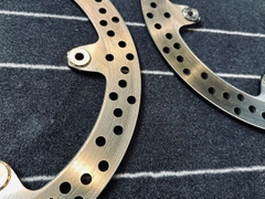 Cặp đĩa thắng trước + đĩa thắng sau zin BMW R Ninet - 550 KG