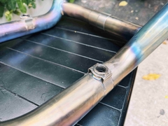 Cổ pô titan zard cho BMW rninet 2014-2022 - 625KG