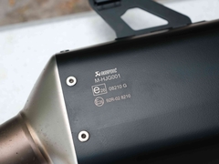 Pô Akrapovic Titanium Slip On cho BMW R1300 GS/GSA màu Đen - 629