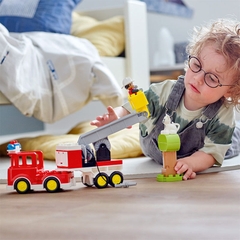 Đồ Chơi Lắp Ráp Xe Cứu Hỏa LEGO DUPLO 10969