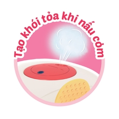 Bộ nồi cơm điện mini Đỏ SWEET HEART SH8814