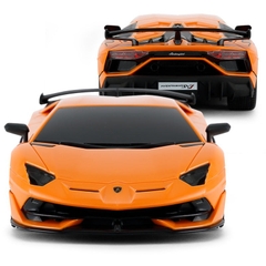Xe điều khiển 1:24 Lamborghini Aventador SVJ màu Cam RASTAR R96100