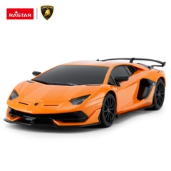 Xe điều khiển 1:24 Lamborghini Aventador SVJ màu Cam RASTAR R96100