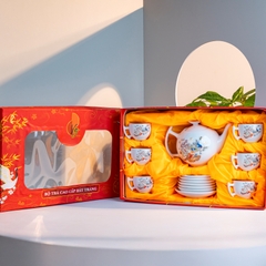 Bộ ấm chén sứ Vinh Hoa Phú Qúy