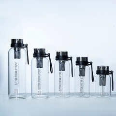 Bình thủy tinh cao cấp 750ml - 2000ml, nắp inox